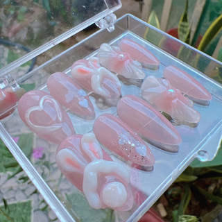 Nail box thỏ hồng thạch