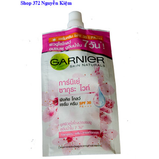 Combo 6 gói gói kem dưỡng Garnier skin nature Thái Lan