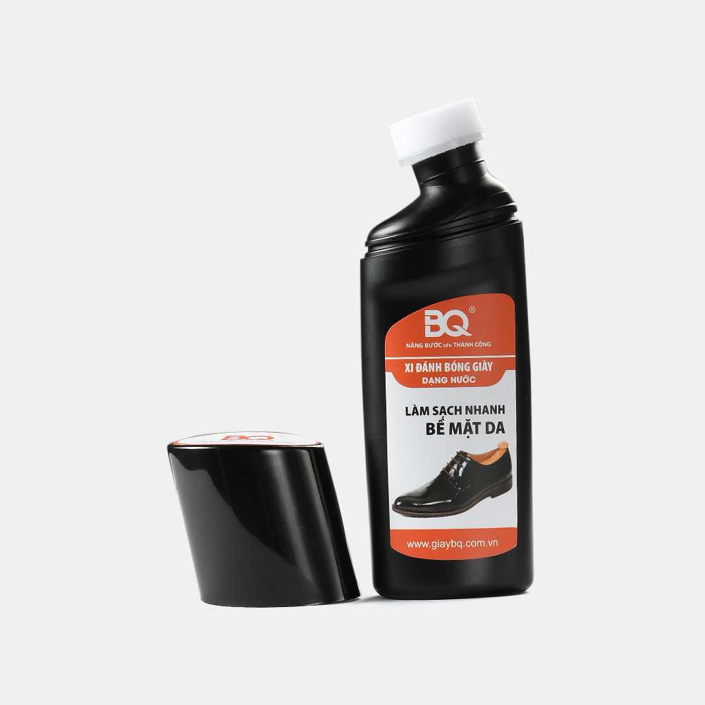 Xi đánh giày da nam dạng nước đen nâu BQ