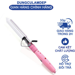 Thanh lý- Máy uốn tóc xoăn máy uốn tóc trục sứ 25mm