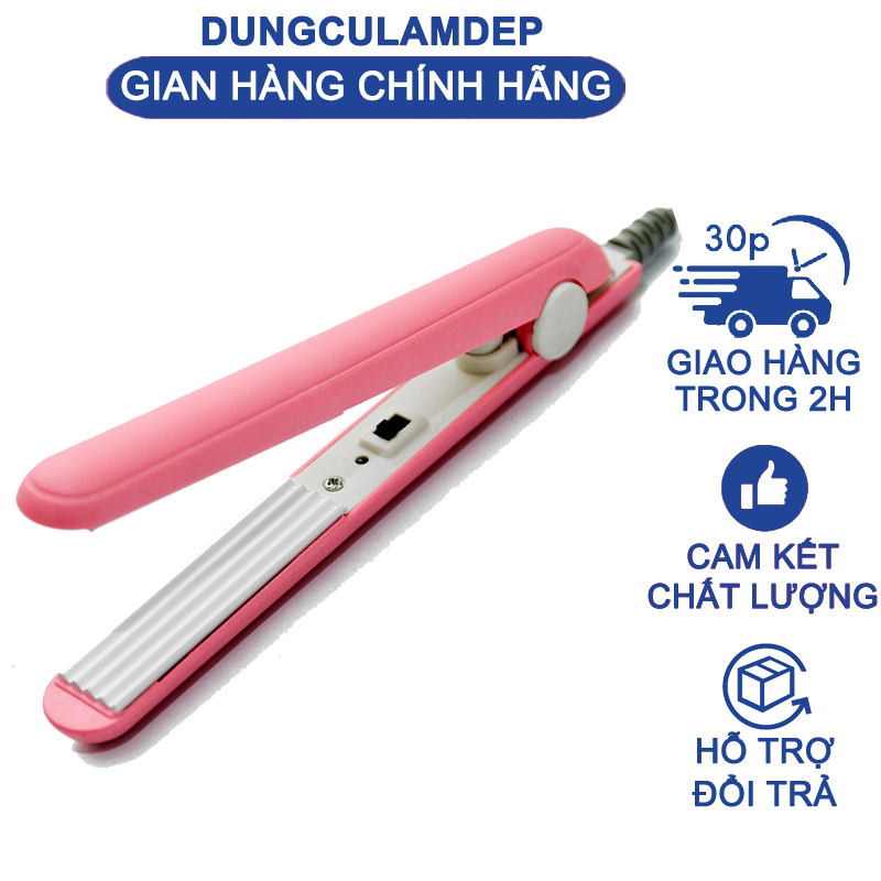 Máy dập xù mini chân tóc