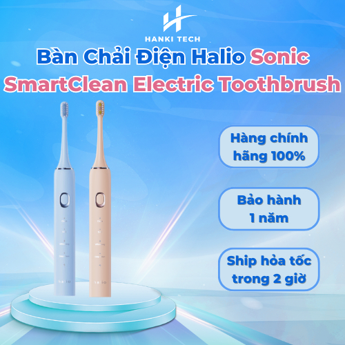 Bàn Chải Điện Halio Sonic SmartClean Electric Toothbrush