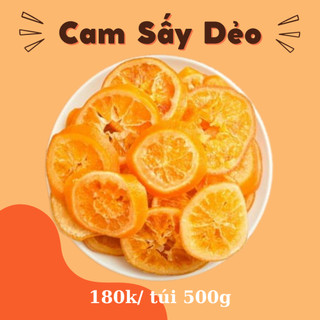 Cam sấy dẻo lương gia - loại 1