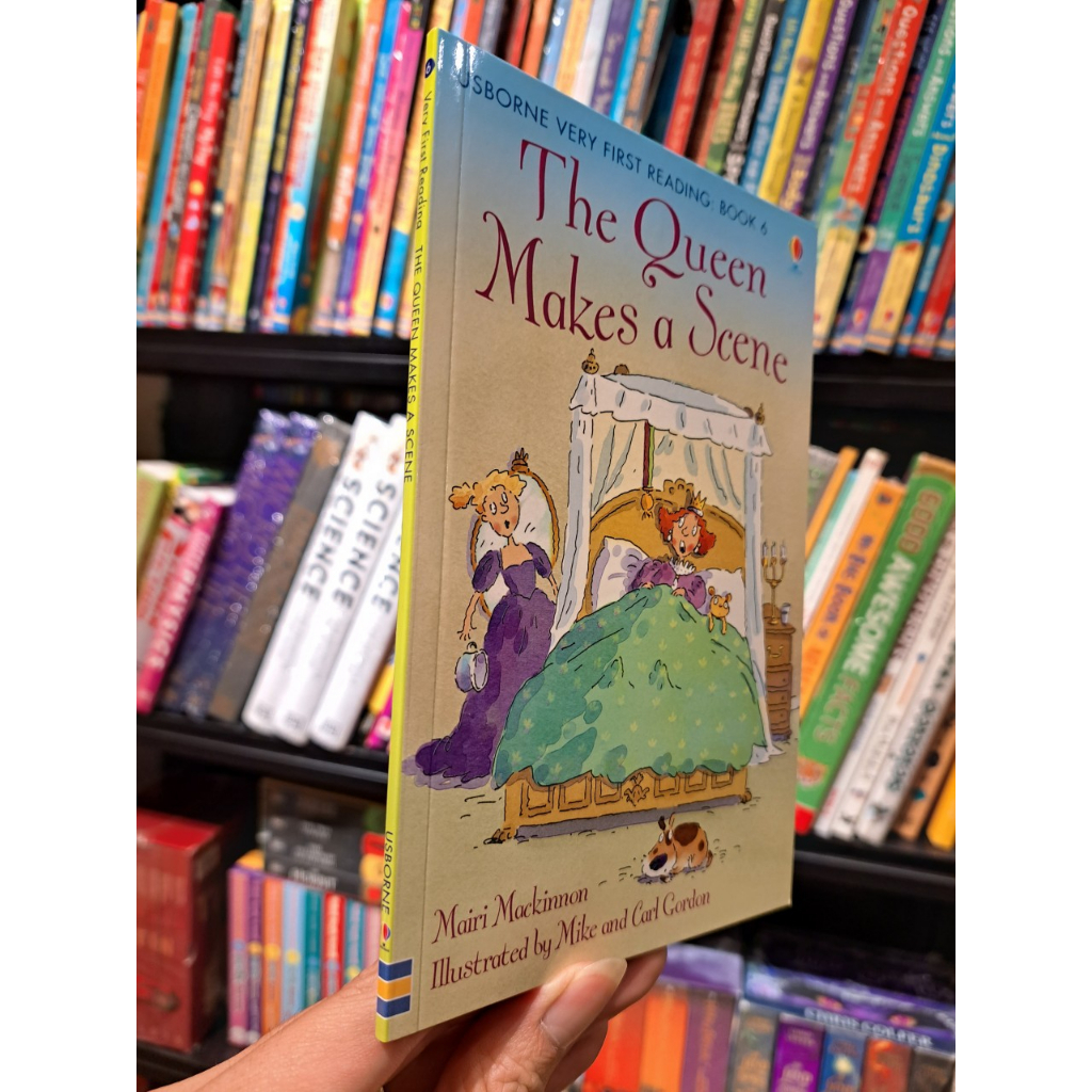 Sách - Usborne Very First Reading The Queen Makes A Scene
