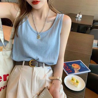 Áo 3 lỗ cổ tim alicevn1990 chất thun cotton, áo sát nách cổ tim nữ phong cách hàn quốc