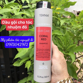 Dầu gội cho tóc nhuộm đỏ Lakme Teknia Ultra Red Shampoo Refresh 300m(new 2020)