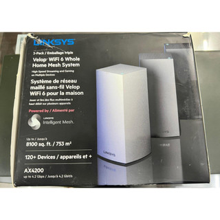 Bộ phát wifi Linksys velop ax4200 (1pack,2pack,3pack) - mesh wifi 6 (used)