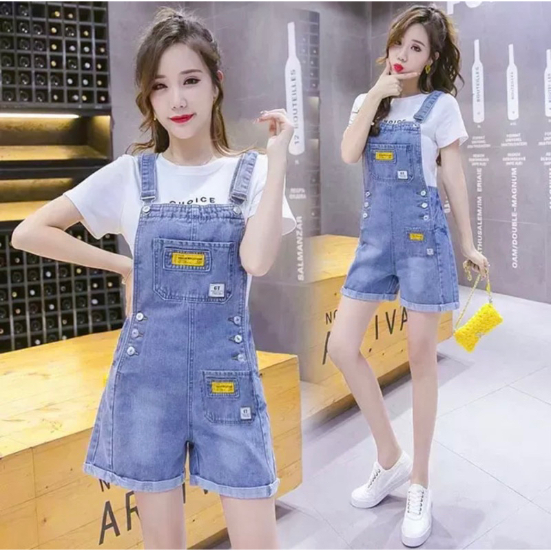 yếm jean đùi 49k ( hàng sy khách đặt hàng đặt size và chọn màu sắc ạ )