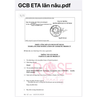 LĂN KHỬ MÙI ETIAXIL