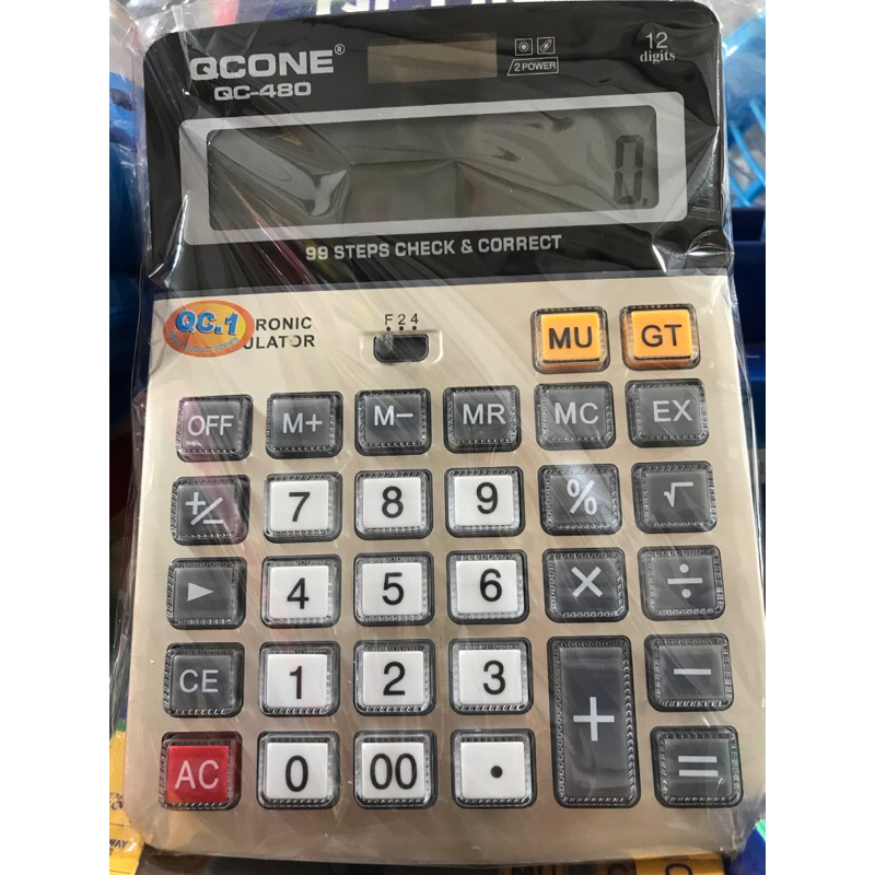 Máy Tính Cầm Tay Văn Phòng 12 số QCONE QC480, DS480