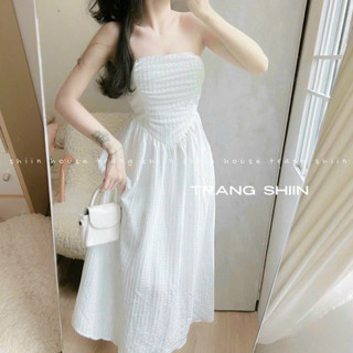 ĐẦM MIDI ỐNG CÚP