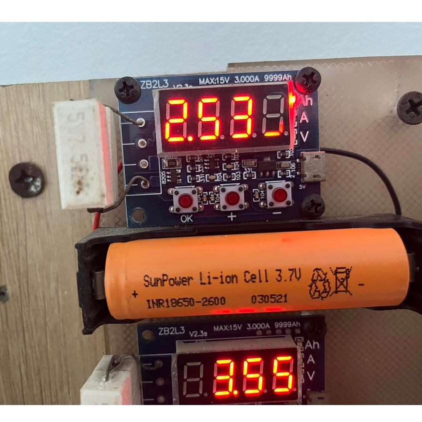 Pin 18650 SunFlower dung lượng 3600mAh - 3.7V xả 20A  / Tháo khối