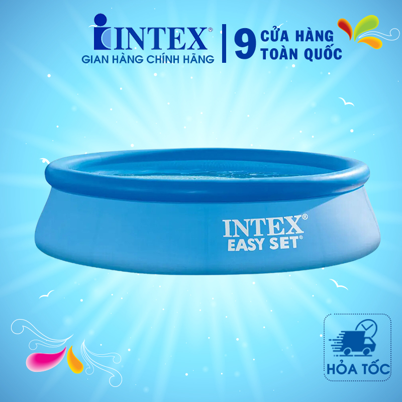 Bể bơi gia đình cổ tròn đường kính 3m INTEX 28116