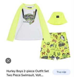 Set bộ bơi Hurley bé trai 3 món
