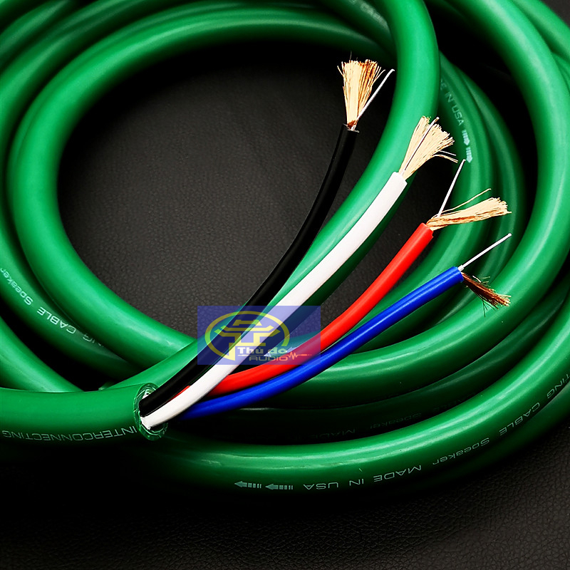 Đơn giá 1met - Dây loa Mcintosh 4 lõi đồng mạ bạc hàng cao cấp