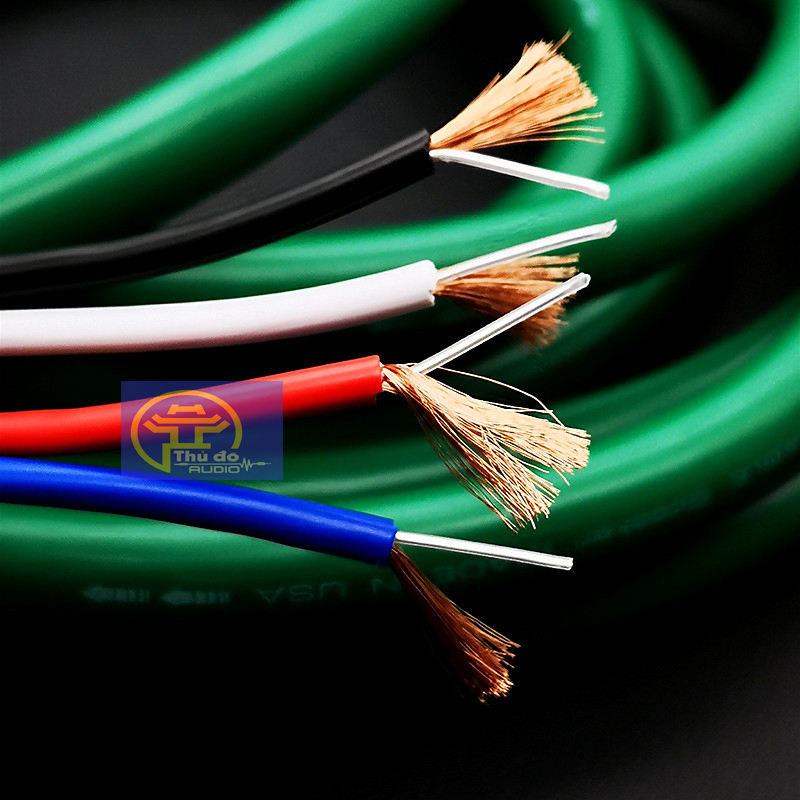 Đơn giá 1met - Dây loa Mcintosh 4 lõi đồng mạ bạc hàng cao cấp