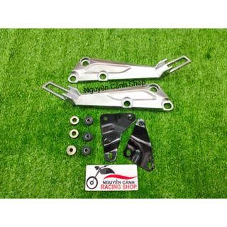  Gác chân có ắc cao su pas sắt xe wave 2004 