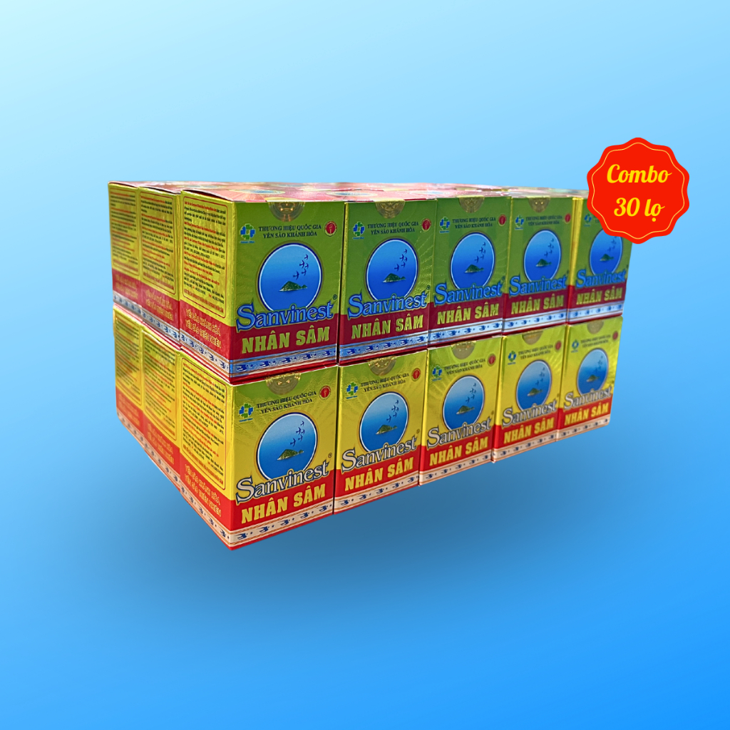 Nước Yến sào Sanvinest Khánh Hòa Fucoidan Nhân sâm đóng lọ 70ml - 207