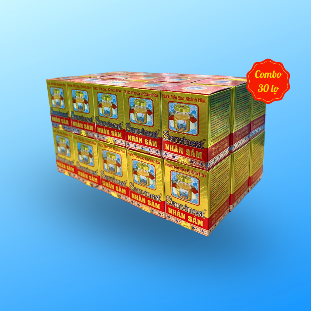 Nước Yến sào Sanvinest Khánh Hòa Fucoidan Nhân sâm đóng lọ 70ml - 207
