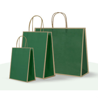 5 CÁI -Túi giấy đựng quà tặng,túi xách trà sữa takeaway túi giấy Kraft đựng bánh có quai và không quai--5 CÁI -