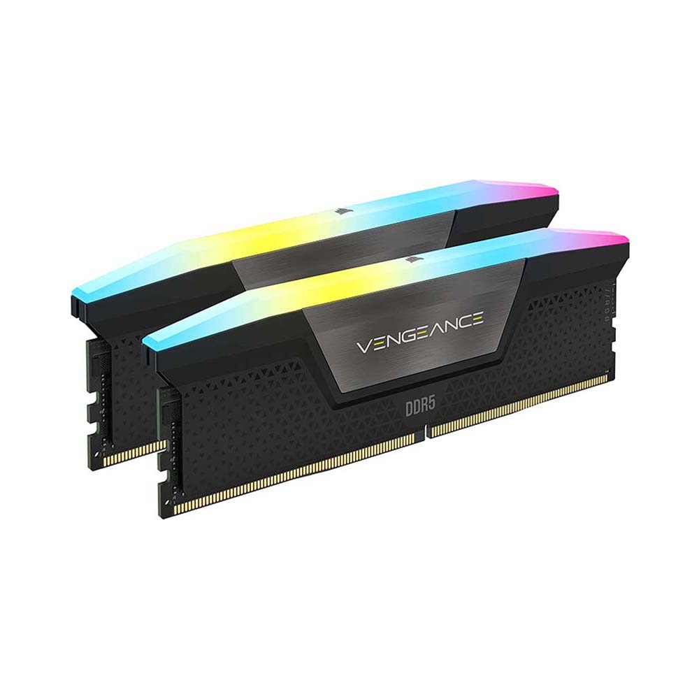 RAM PC Corsair Vengeance RGB 32GB (2x16GB) DDR5 5600MHz CMH32GX5M2B5600C36K