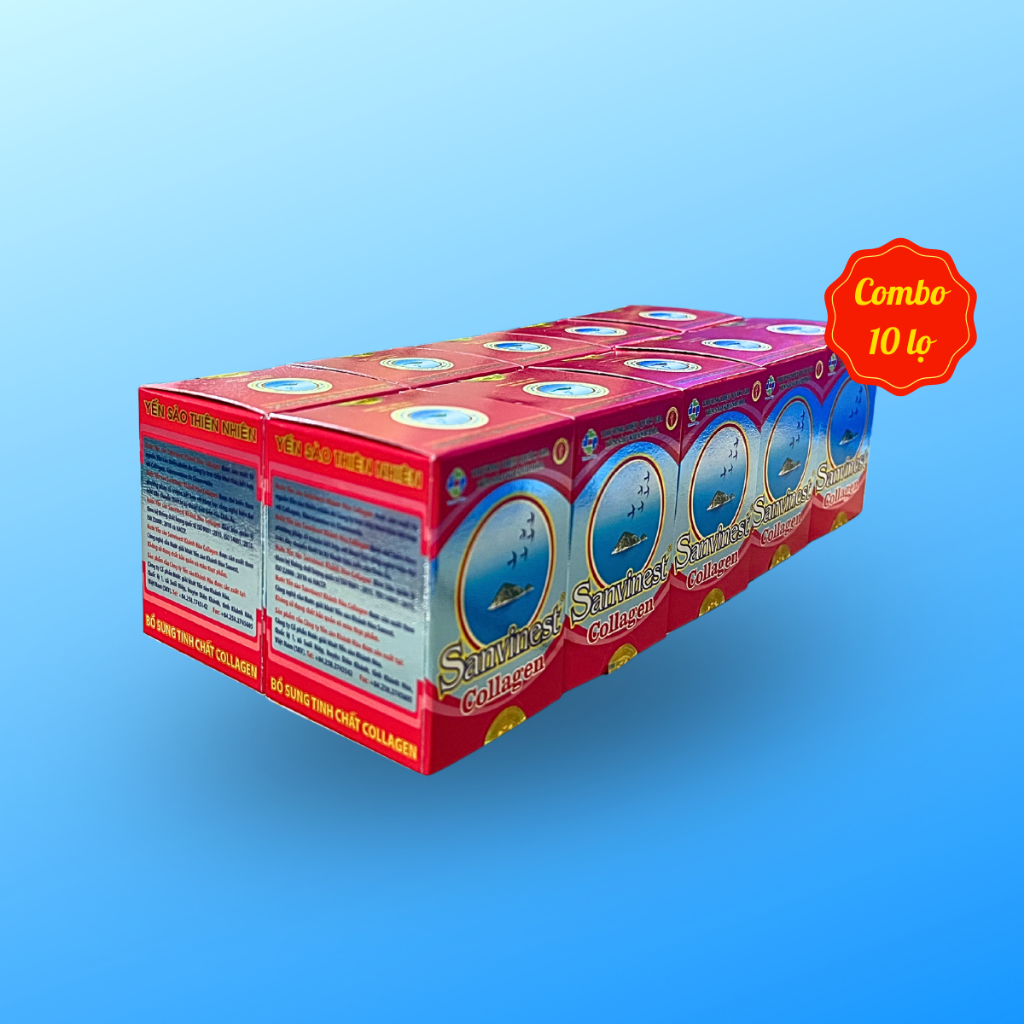 Nước Yến sào Sanvinest Khánh Hòa Collagen đóng lọ 70ml - 209