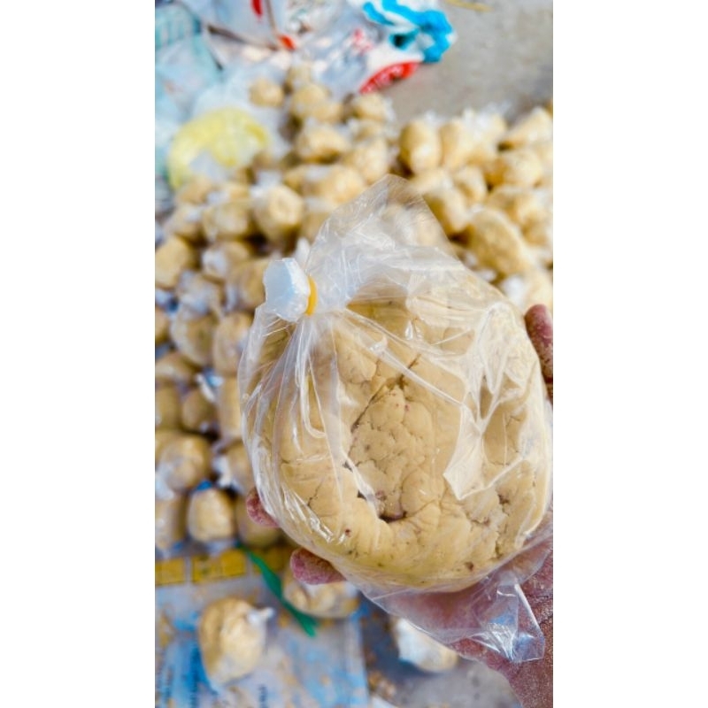 Mồi câu khoai ủ chua, thơn, 1kg khoai ủ chua.chuyên câu mè, chép ,trôi