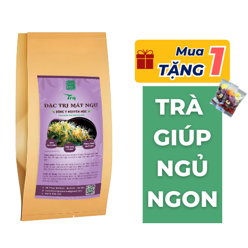 Trà ngủ ngon an thần túi lọc Nguyên Mộc giúp cải thiện giấc ngủ giảm mệt mỏi stress cải thiện tình trạng thức đêm