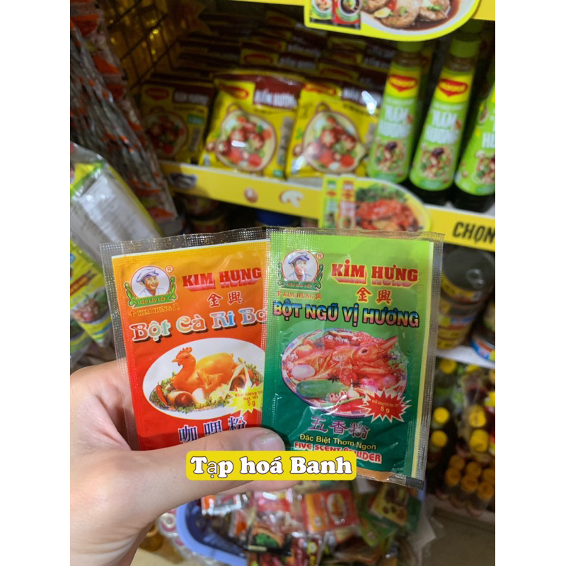 Bột ngũ vị hương / Bột cà ri bơ ( combo :2 gói )