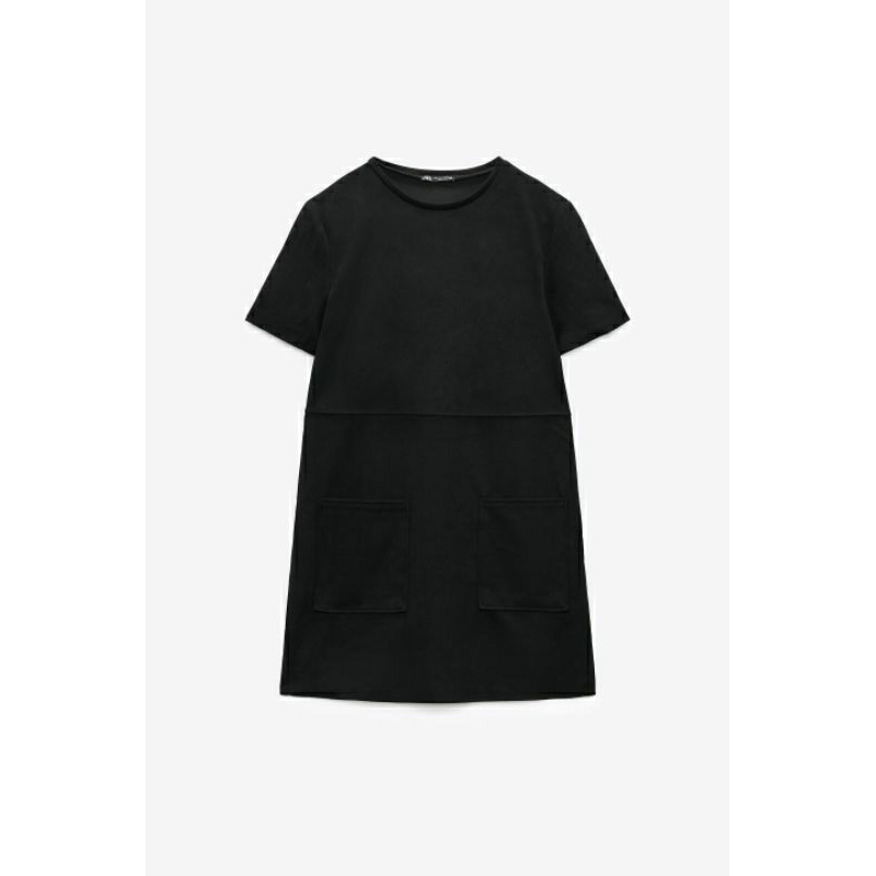 ZARA AUTHENTIC  Đầm túi Zara màu đen size XS