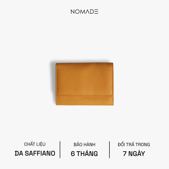 Ví Card Nữ NOMADE Da thật - Dáng Ngang