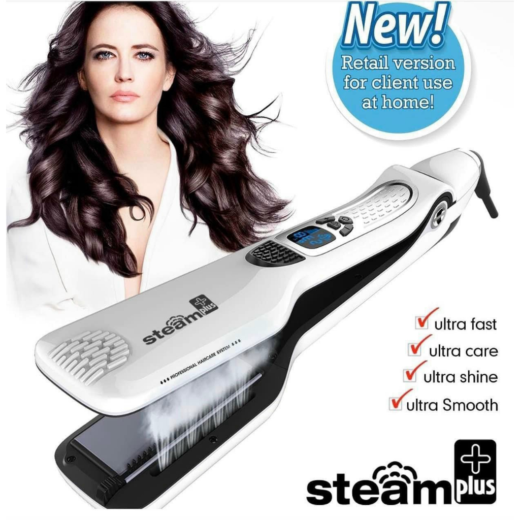 Máy kẹp duỗi tóc hơi nước Steam plus+ - TAN12