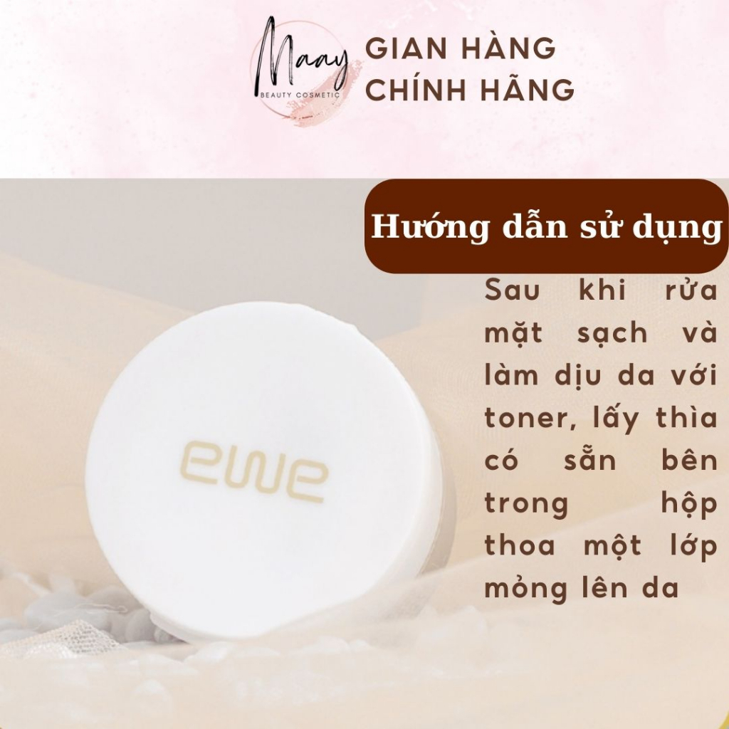 Kem dưỡng da EWE RESURRECTION PLANT ESSENTIAL CREAM YGEC50 50g dưỡng trắng, cấp ẩm giúp da luôn sáng mịn