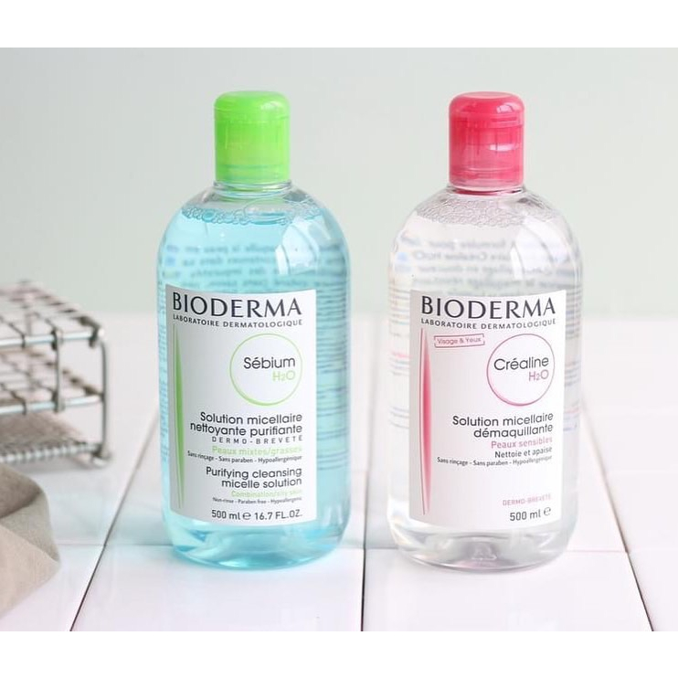 Nước tẩy trang bioderma 500ml dành cho da dầu và da nhạy cảm