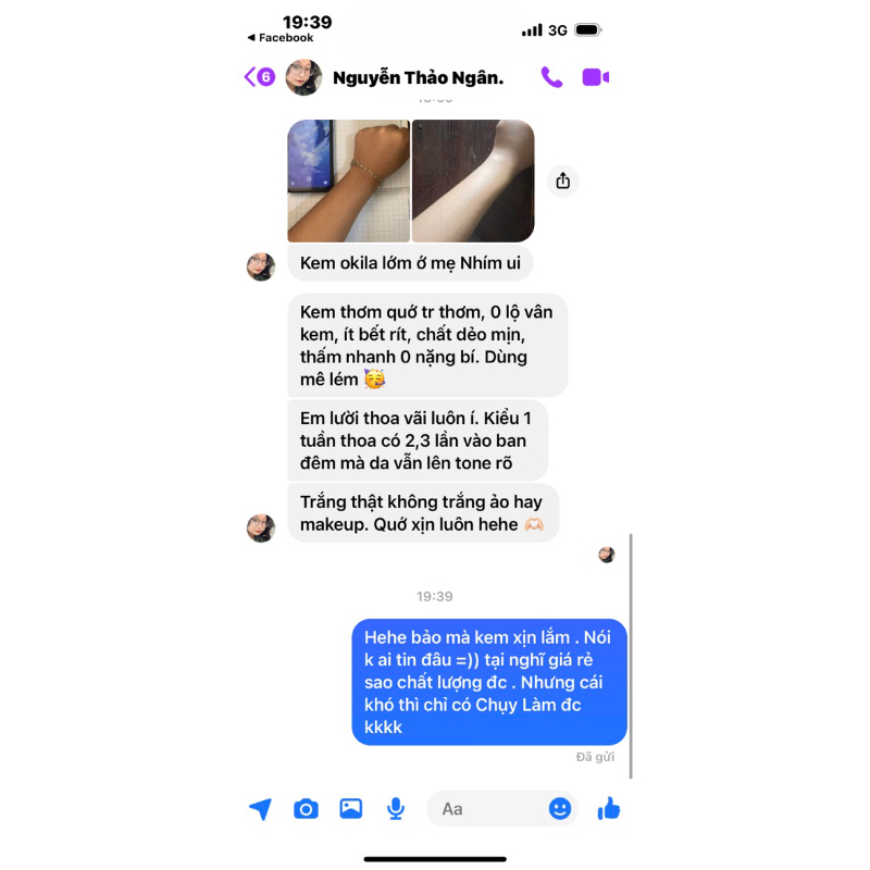 Kem body alpha arbutin