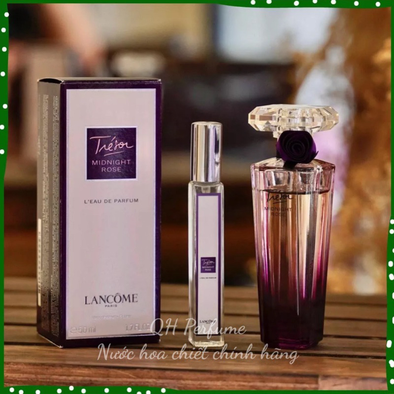 Nước hoa nữ quyến rũ Lancome Tresor Midnight Rose EDP dùng thử 10ml
