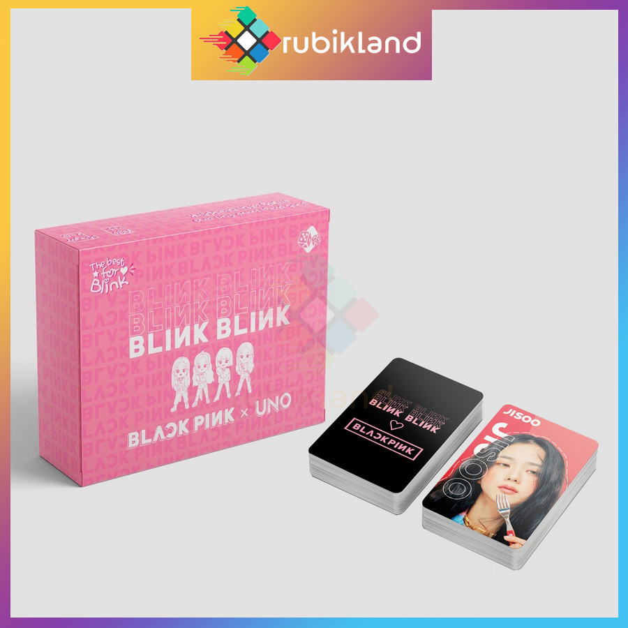[Hộp Cứng] Bài Uno Blackpink 78 Lá Board Game Chất Giấy Dày Đồ Chơi Trò Chơi Nhóm Bạn Xả Stress Giải Trí Đồ Chơi Vui