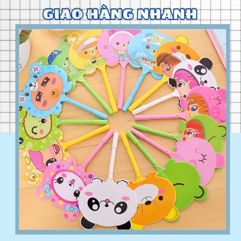 Bút bi nước kèm quạt
