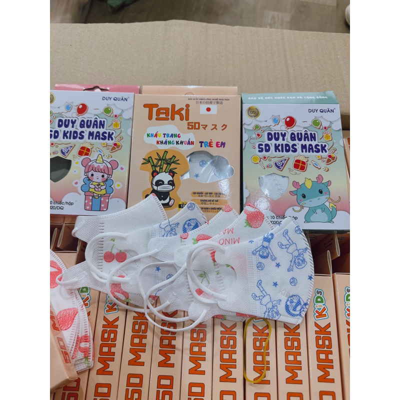 Khẩu trang Mầm chồi lá cho bé  - khẩu trang kháng khuẩn cho bé