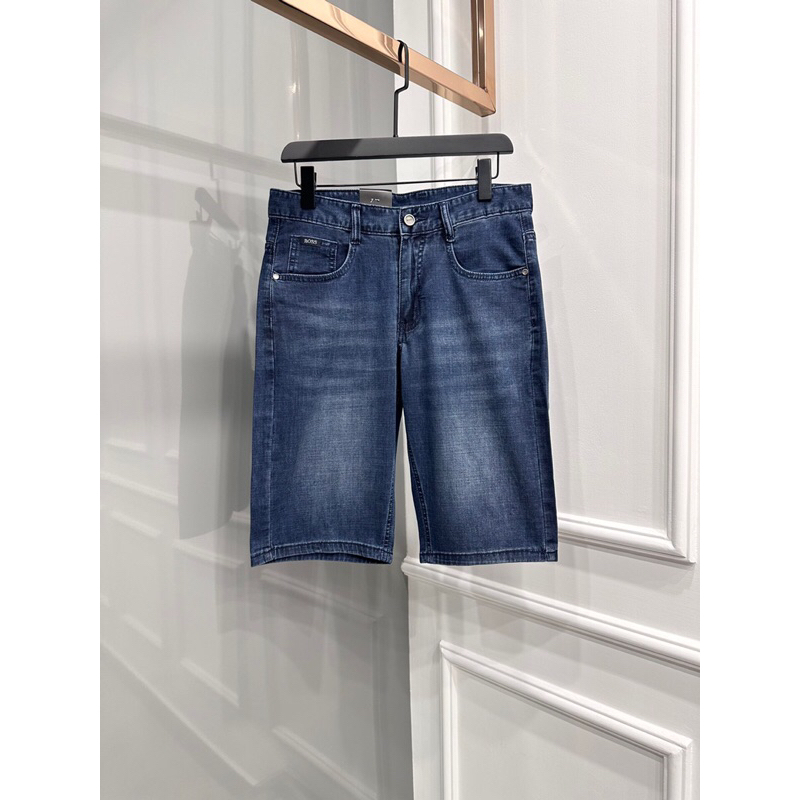 Quần jeans lửng thời trang cao cấp cho nam Boss 2023
