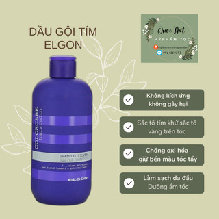 Dầu gội rửa màu ELGON rửa màu vàng