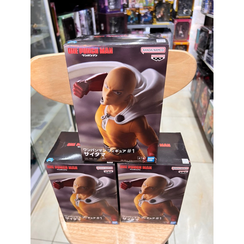 Mô hình one punch man chính hãng bandai : Saitama figure