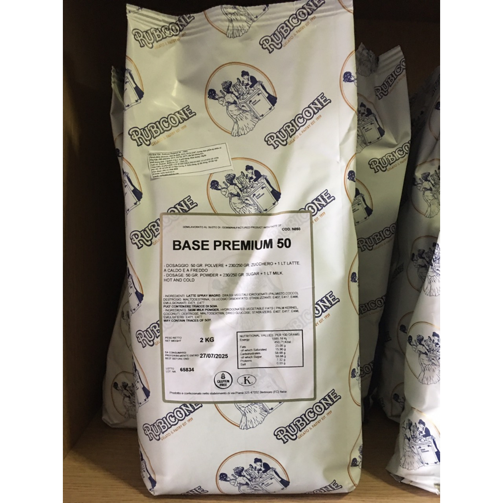 Bột nền làm kem base 50 - Rubicone