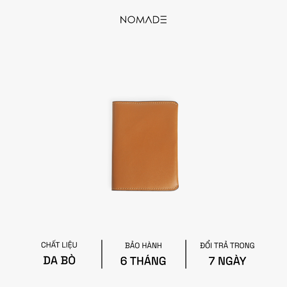 Ví Card Da Nam NOMADE Button Dáng Gập