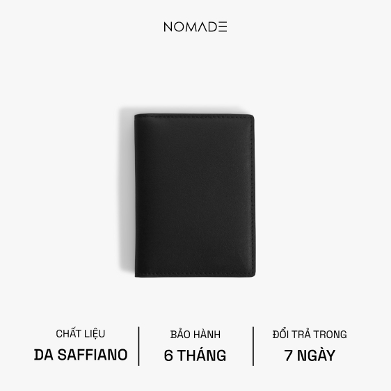 Ví Card Mercury NOMADE Da Saffiano, Có Ngăn Hình