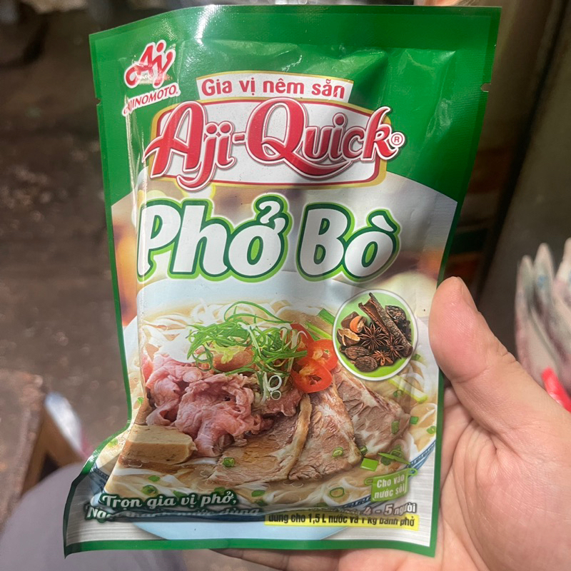 GIA VỊ PHỞ BÒ Aji-Quick - gói 57g