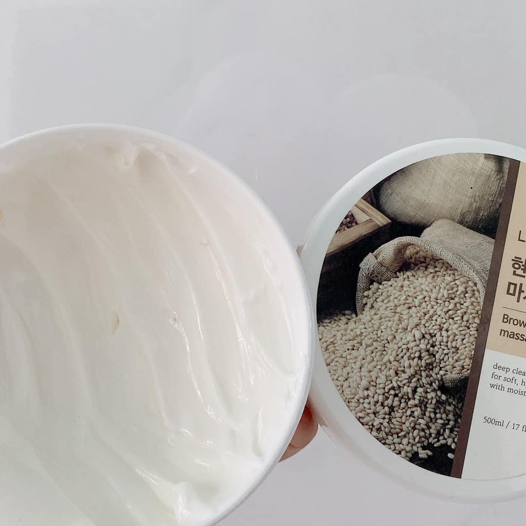 Kem Massage và Tẩy Tế Bào Chết Gạo Lứt Lebelage 500ml ( Mặt và Body- Bản Hàn)