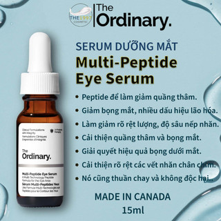 Tinh chất giảm thâm mắt The Ordinary Multi-Peptide Eye Serum - 15mL