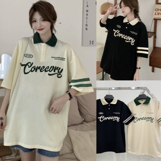 Áo thun polo Nam Nữ tay lỡ form rộng Unisex, Áo polo nam nữ chất cotton su