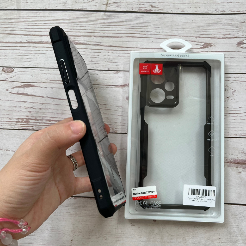 Ốp lưng XUNDD Redmi Note 12 Pro Plus 5G - Chống shock, Mặt lưng trong, Viền TPU